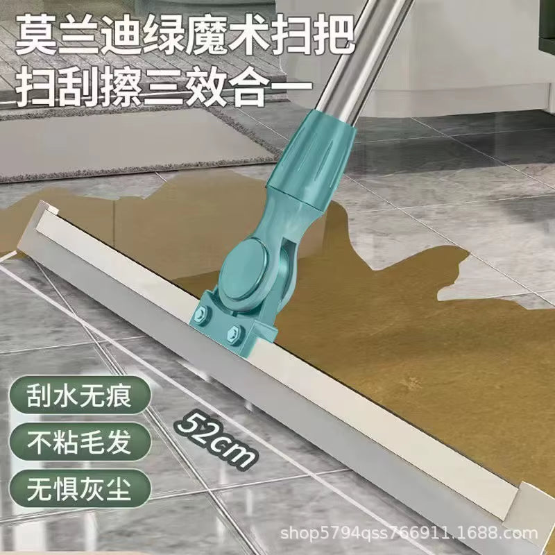 Toilet Bathroom Toilet Wiper Magic Broom Sweeping Silicone Artifact Ground Scraping Floor Cleaning Household Mop