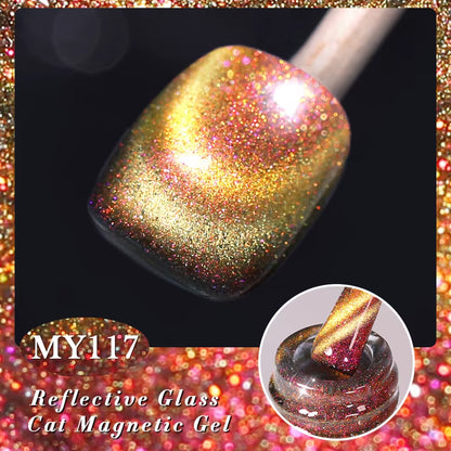 117 Colors Cat Magnetic Gel Nail Polish 10Ml Full Coverage Varnish Semi Permanent Super Gorgeous Nails Manicure