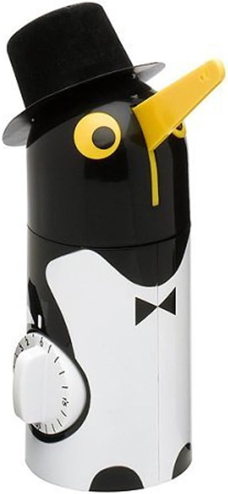 Penguin Tea Boy with Built-In Timer, Tea Bag Holder, Automatic Tea Bag Lifter, Precision Tea Timer, Plastic Tea Brewing Gadget, Tea Accessories & Necessities