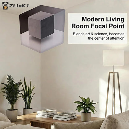 Corner Wall Decal Optical Illusion 3D Wall Sticker Impossible Corners Art Decor Creative Home Living Room Bedroom