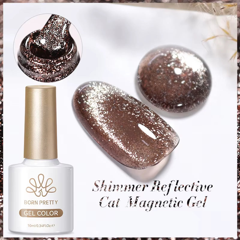 117 Colors Cat Magnetic Gel Nail Polish 10Ml Full Coverage Varnish Semi Permanent Super Gorgeous Nails Manicure