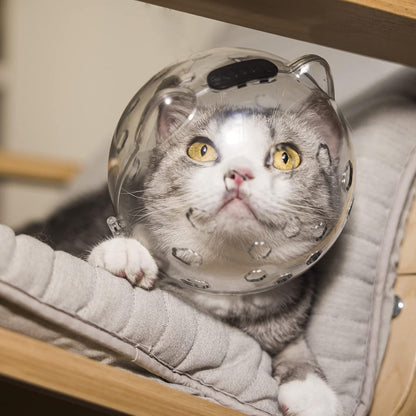 Cats Helmets Breathable Anti-Bite Cats from Biting and Chewing for Small Pets Grooming
