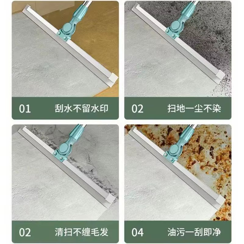 Toilet Bathroom Toilet Wiper Magic Broom Sweeping Silicone Artifact Ground Scraping Floor Cleaning Household Mop